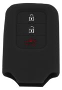 Θήκη κλειδιού για αυτοκίνητα Honda 1014-01, εύκαμπτη, μαύρη 1