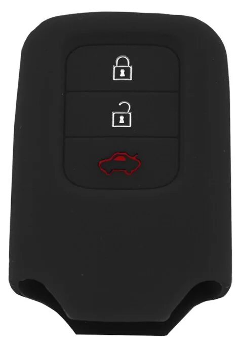 Θήκη κλειδιού για αυτοκίνητα Honda 1014-01, εύκαμπτη, μαύρη 3 Θήκη κλειδιού για αυτοκίνητα Honda 1014-01, εύκαμπτη, μαύρη