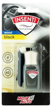 MOJE AUTO υγρό αρωματικό αυτοκινήτου 15-155, black, κρεμαστό, 8ml