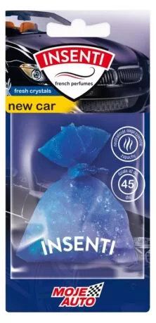 MOJE AUTO κρεμαστό αρωματικό αυτοκινήτου 15-502, new car, crystals, 20g