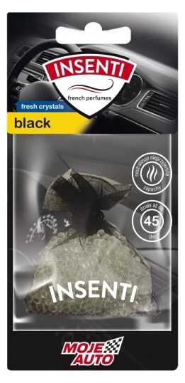MOJE AUTO κρεμαστό αρωματικό αυτοκινήτου 15-505, Black, crystals, 20g 3 MOJE AUTO κρεμαστό αρωματικό αυτοκινήτου 15-505, Black, crystals, 20g