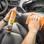 MOJE AUTO σπρέι γυαλίσματος πλαστικών αυτοκινήτου 19-009E, βανίλια, 750ml 2