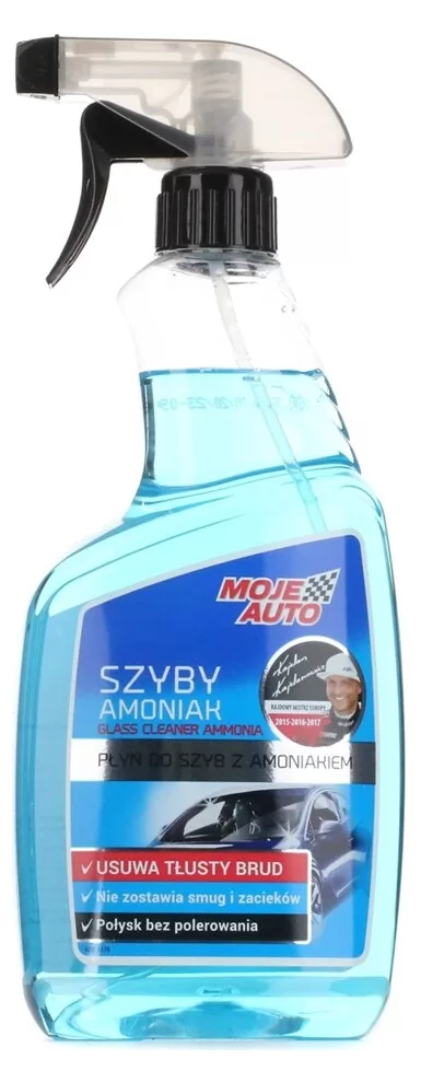 MOJE AUTO σπρέι καθαρισμού τζαμιών αυτοκινήτου 19-602 με αμμωνία, 650ml 3 MOJE AUTO σπρέι καθαρισμού τζαμιών αυτοκινήτου 19-602 με αμμωνία, 650ml