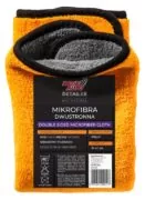 MOJE AUTO απορροφητική πετσέτα μικροϊνών 19-632 41x41cm, πορτοκαλί/μαύρη 1