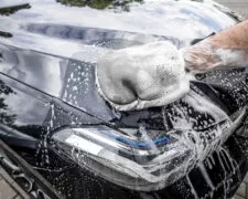 MOJE AUTO γάντι καθαρισμού αυτοκινήτου 19-639, μάλλινο, 18x26cm, γκρι 2