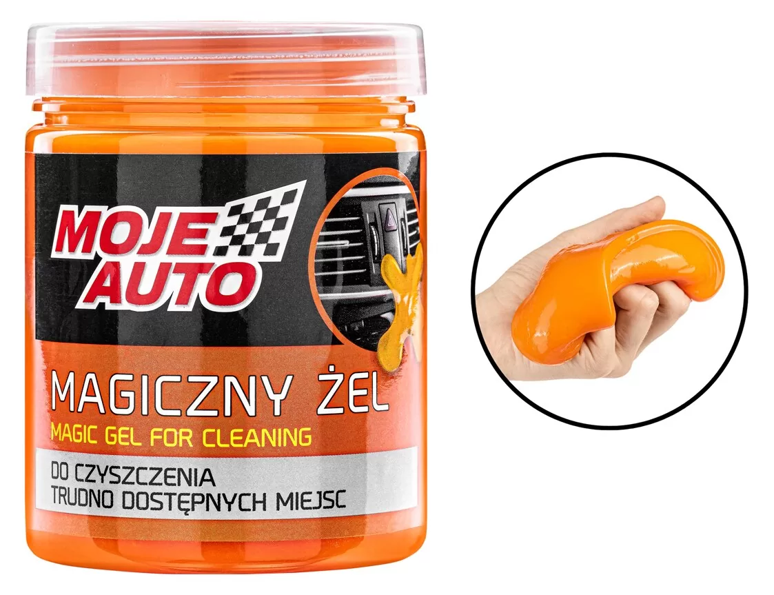 MOJE AUTO καθαριστικό gel επιφανειών 19-661, 200g, πορτοκαλί 3 MOJE AUTO καθαριστικό gel επιφανειών 19-661, 200g, πορτοκαλί