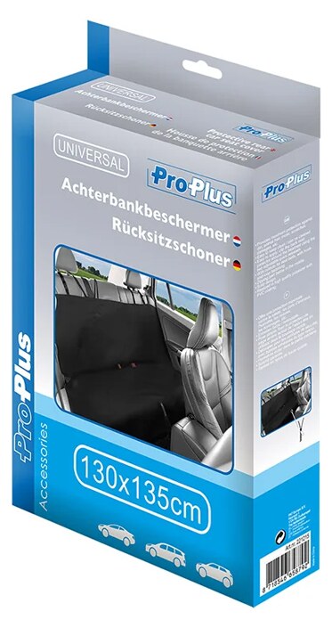 PROPLUS κάλυμμα πίσω καθίσματος αυτοκινήτου 221215, 130x135cm, μαύρο 5 PROPLUS κάλυμμα πίσω καθίσματος αυτοκινήτου 221215, 130x135cm, μαύρο - Image 3