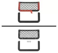 PROPLUS θήκη αυτοκινήτου 230036, δίχτυ, 17x8cm, μαύρη 10 PROPLUS θήκη αυτοκινήτου 230036, δίχτυ, 17x8cm, μαύρη 4