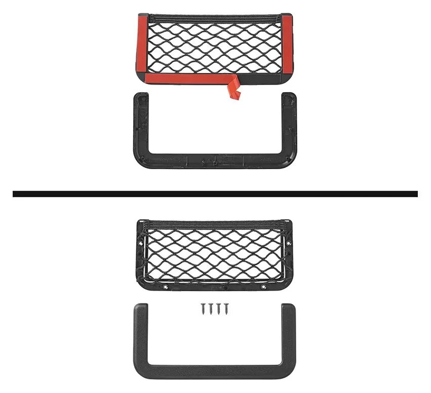 PROPLUS θήκη αυτοκινήτου 230036, δίχτυ, 17x8cm, μαύρη 6 PROPLUS θήκη αυτοκινήτου 230036, δίχτυ, 17x8cm, μαύρη - Image 4