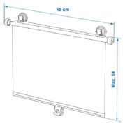 PROPLUS κουρτίνες αυτοκινήτου 250013, με βεντούζα, 45x54cm, 2τμχ 12 PROPLUS κουρτίνες αυτοκινήτου 250013, με βεντούζα, 45x54cm, 2τμχ 5