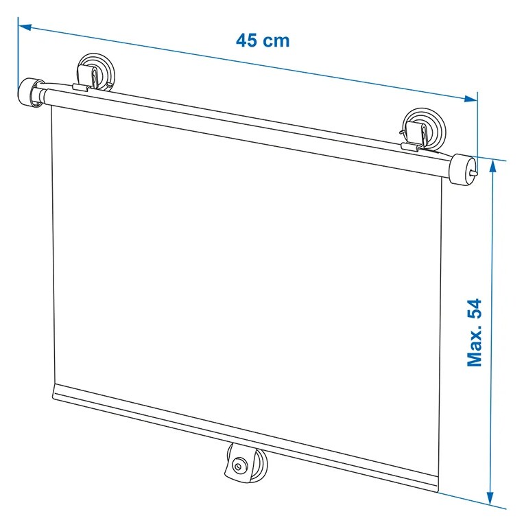 PROPLUS κουρτίνες αυτοκινήτου 250013, με βεντούζα, 45x54cm, 2τμχ 7 PROPLUS κουρτίνες αυτοκινήτου 250013, με βεντούζα, 45x54cm, 2τμχ - Image 5