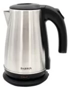 Darwin DRW-128 Ανοξείδωτος Βραστήρας 1LT 1000-1300W με Περιστρεφόμενη Βάση 360°