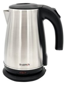 Darwin DRW-128 Ανοξείδωτος Βραστήρας 1LT 1000-1300W με Περιστρεφόμενη Βάση 360°