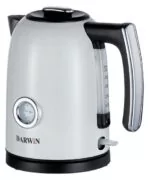 Darwin DRW-110 Κρεμ Μεταλιζέ Βραστήρας 1.7LT 2200W με Περιστρεφόμενη Βάση 360° 1