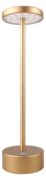 Darwin DRW-220G Χρυσό Φωτιστικό LED 3.5W 30cm Επαναφορτιζόμενο Φυσικό Λευκό