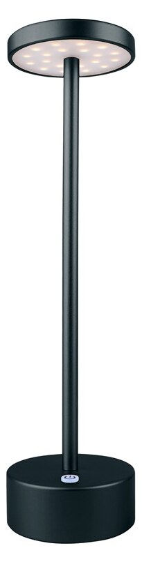Darwin DRW-220B Μαύρο Επαναφορτιζόμενο Φωτιστικό LED 3.5W 30cm Φυσικό Λευκό