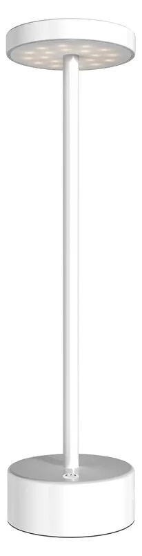 Darwin DRW-220W Λευκό Επαναφορτιζόμενο Φωτιστικό LED 3.5W 30cm Φυσικό Λευκό