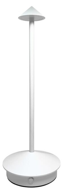 Darwin DRW-230W Λευκό Επαναφορτιζόμενο Φωτιστικό LED 2W 30cm Ψυχρό Λευκό