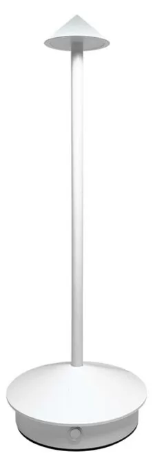 Darwin DRW-230W Λευκό Επαναφορτιζόμενο Φωτιστικό LED 2W 30cm Ψυχρό Λευκό