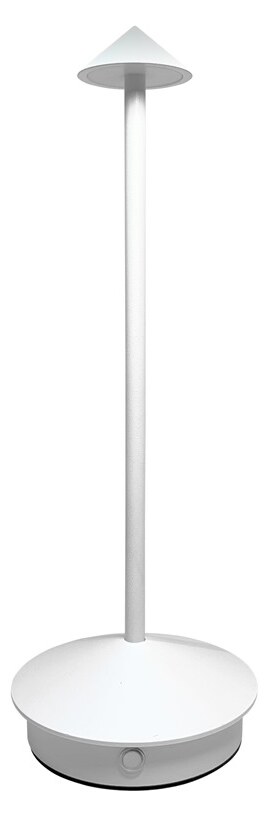 Darwin DRW-230W Λευκό Επαναφορτιζόμενο Φωτιστικό LED 2W 30cm Ψυχρό Λευκό