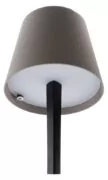 LP-MI-BL-TP Επιτραπέζιο Φωτιστικό LED, Ύψος 28cm, Επαναφορτιζόμενο, Μαύρο/γκρι, Milano, Securit 4