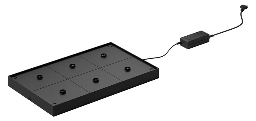A0201/BKM Μαύρη Βάση Φόρτισης 45W για 6 Φωτιστικά LED 3 A0201/BKM Μαύρη Βάση Φόρτισης 45W για 6 Φωτιστικά LED