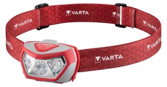 VARTA LED φακός κεφαλής Outdoor Sports H20 Pro, 200lm, IPX4, κόκκινος