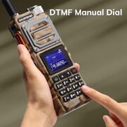 Baofeng UV-25 Φορητός Πομποδέκτης VHF/UHF Dual Band 10W με GPS, NOAA και Type-C, Army Yellow 10 Baofeng UV-25 Φορητός Πομποδέκτης VHF/UHF Dual Band Army Yellow