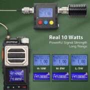 Baofeng UV-25 Φορητός Πομποδέκτης VHF/UHF Dual Band 10W με GPS, NOAA και Type-C, Army Yellow 12 Baofeng UV-25 Φορητός Πομποδέκτης VHF/UHF Dual Band Army Yellow