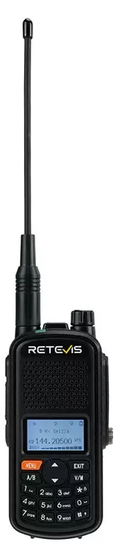 Retevis A61 pompodektis VHF UHF AM FM air band GPS IP67