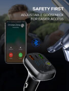 LDNIO FM transmitter & φορτιστής C704Q, USB-C/2x USB, 36W, Bluetooth, μαύρο 20 LDNIO FM transmitter & φορτιστής C704Q, USB-C/2x USB, 36W, Bluetooth, μαύρο 7