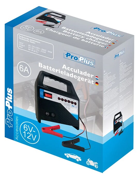 PROPLUS φορτιστής μπαταρίας αυτοκινήτου 550097, 6V/12V, 6A 7 PROPLUS φορτιστής μπαταρίας αυτοκινήτου 550097, 6V/12V, 6A - Image 5
