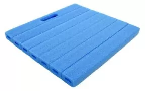 PROPLUS αφρώδες μαξιλάρι γονατίσματος 580012, 30x34.5x2.5cm, μπλε