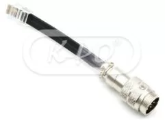 K-PO 6-pin σε RJ45 Καλώδιο Αντάπτορας Μικροφώνου (AnyTone / CRT) 1 K-PO 6-pin σε RJ45 καλώδιο αντάπτορας μικροφώνου