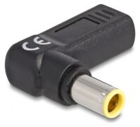 DELOCK αντάπτορας τροφοδοσίας 60012, USB-C σε IBM 7.9x5.5mm, 90°, μαύρος 2