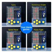 KEYESTUDIO 51 Microcontroller Game Boy 60720213 για Arduino, 4 παιχνίδια 2
