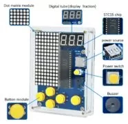 KEYESTUDIO 51 Microcontroller Game Boy 60720213 για Arduino, 4 παιχνίδια 3