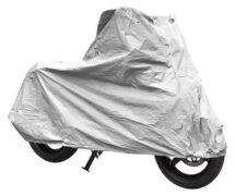 PROPLUS κουκούλα μηχανής 610250 με θήκη, XL 246x104x127cm, ασημί
