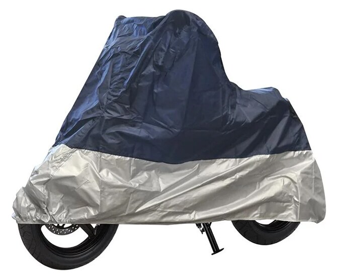 PROPLUS κουκούλα μηχανής 610257 με θήκη, XL 246x104x127cm, μπλε/ασημί 3 PROPLUS κουκούλα μηχανής 610257 με θήκη, XL 246x104x127cm, μπλε/ασημί