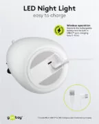 GOOBAY LED φωτιστικό νυκτός πολική αρκούδα 61647, RGB, επαναφορτιζόμενο, λευκό 11
