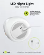 GOOBAY LED φωτιστικό νυκτός πιγκουίνος 61648, RGB, επαναφορτιζόμενο, λευκό 11