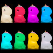 GOOBAY LED φωτιστικό νυκτός μονόκερος 61649, RGB, επαναφορτιζόμενο, λευκό 2