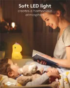 GOOBAY LED φωτιστικό νυκτός μονόκερος 61649, RGB, επαναφορτιζόμενο, λευκό 4