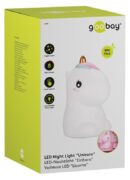 GOOBAY LED φωτιστικό νυκτός μονόκερος 61649, RGB, επαναφορτιζόμενο, λευκό 7
