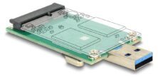 DELOCK αντάπτορας USB σε mSATA 62681, 5Gbps