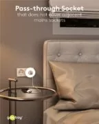 GOOBAY LED φωτιστικό νυκτός 64566 με πρίζα schuko, 6500K, IP20 5