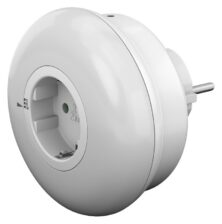 GOOBAY LED φωτιστικό νυκτός 64567, πρίζα schuko, 3 χρώματα φωτός, 6500K