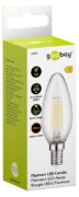 GOOBAY LED λάμπα candle 65390, E14, Filament, 4W, 2700K, 470lm 3