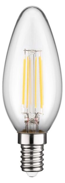 GOOBAY LED λάμπα candle 65390, E14, Filament, 4W, 2700K, 470lm