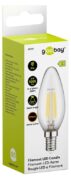 GOOBAY LED λάμπα candle 65393, E14, Filament, 6W, 2700K, 1055lm 7 GOOBAY LED λάμπα candle 65393, E14, Filament, 6W, 2700K, 1055lm 3